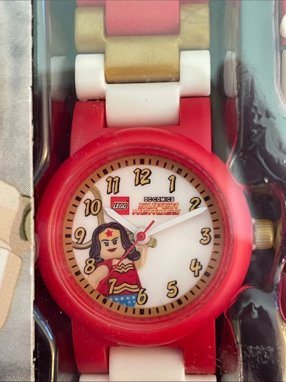 Lego DC Comics Wonder Woman Buildable Watch